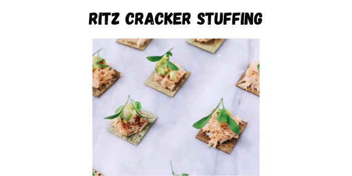 Ritz Cracker Stuffing