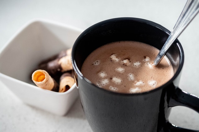 hot chocolate m&m